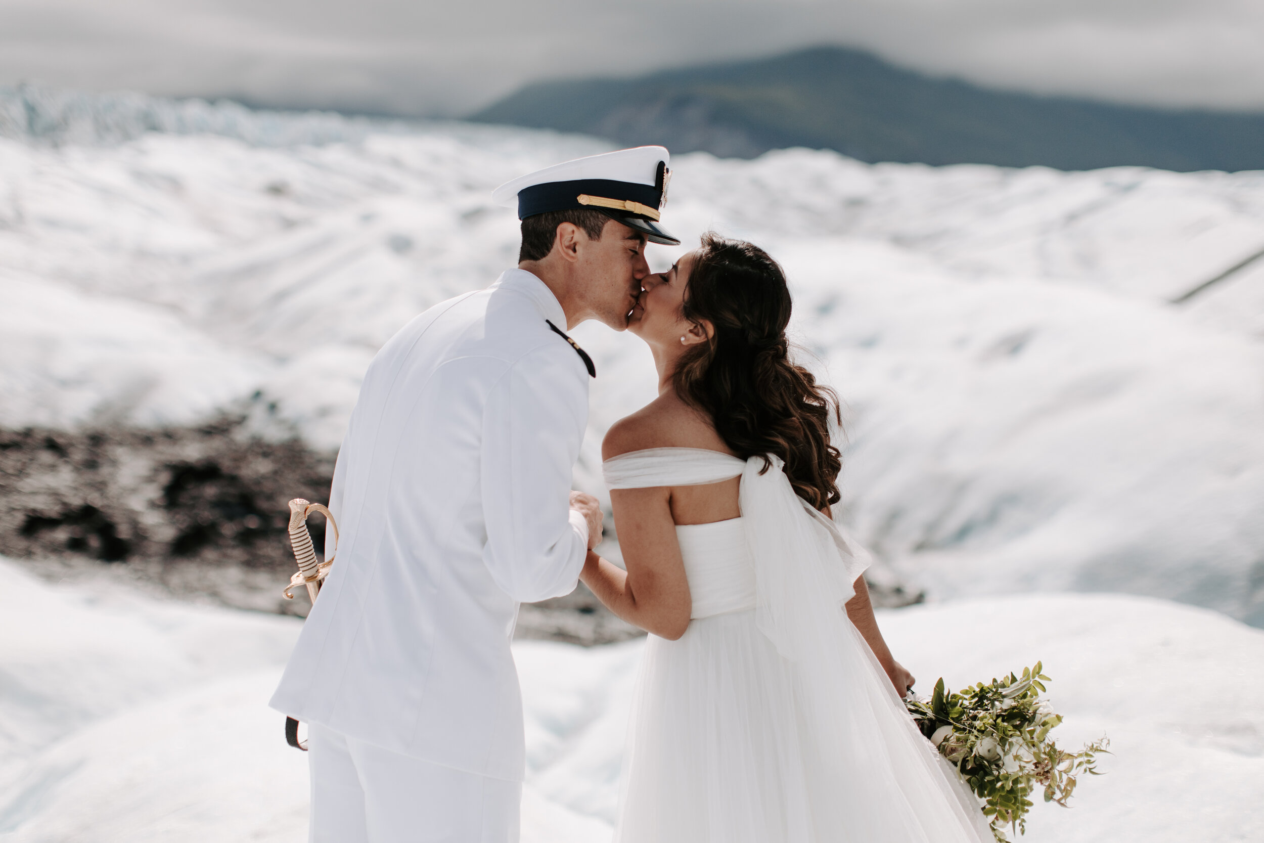 Alaska Helicopter Wedding 