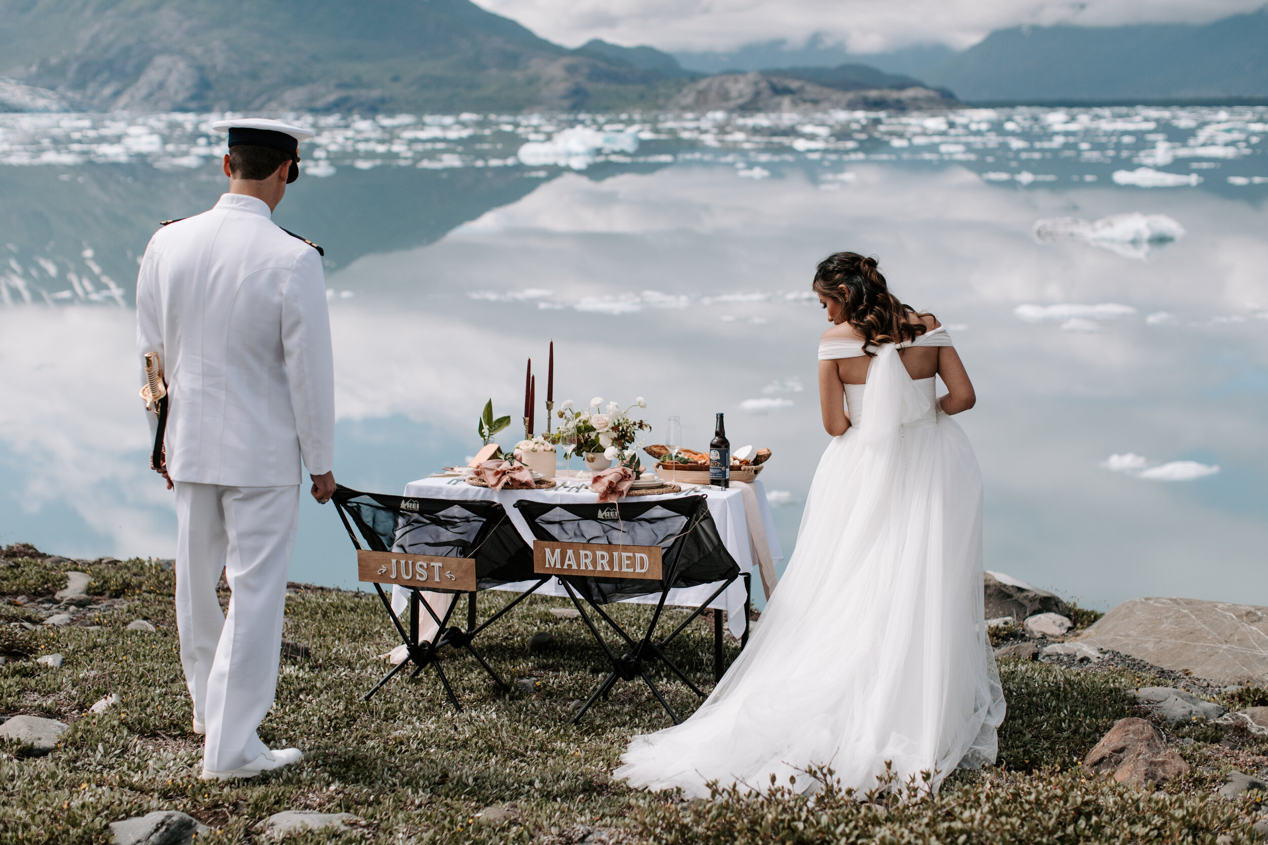 Alaska Helicopter Wedding 