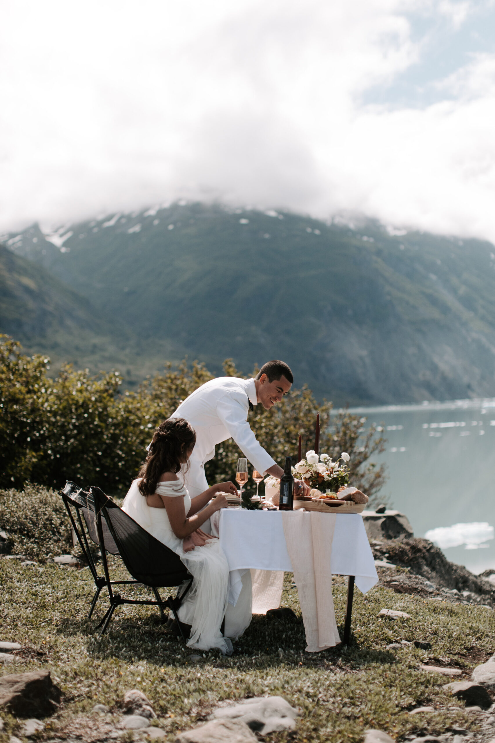 Alaska Helicopter Wedding 