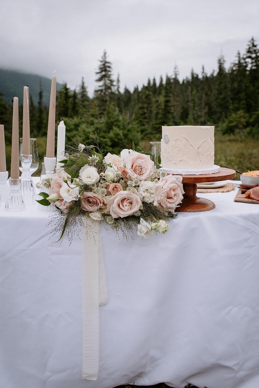 Elopement Picnic in Alaska