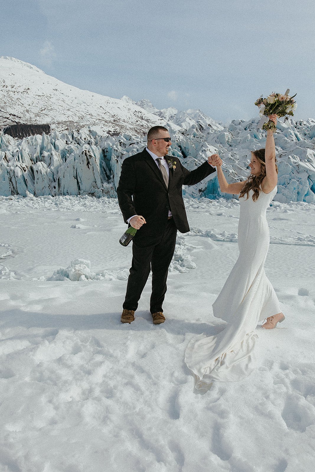 winter elopement