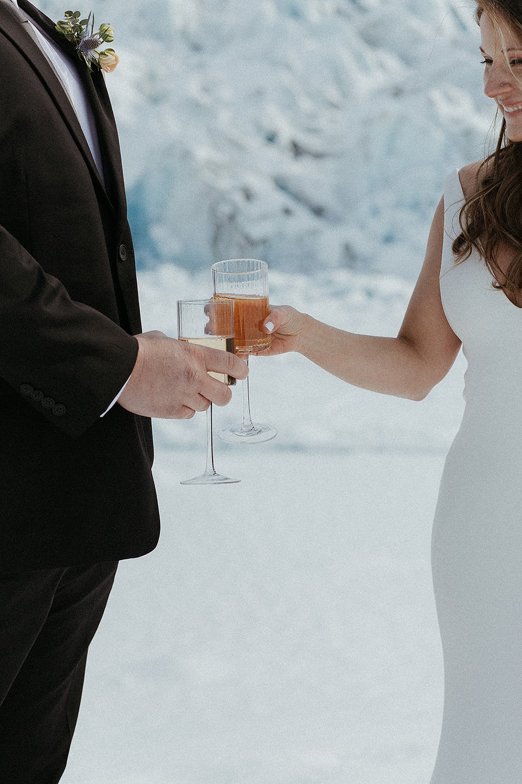 winter elopement