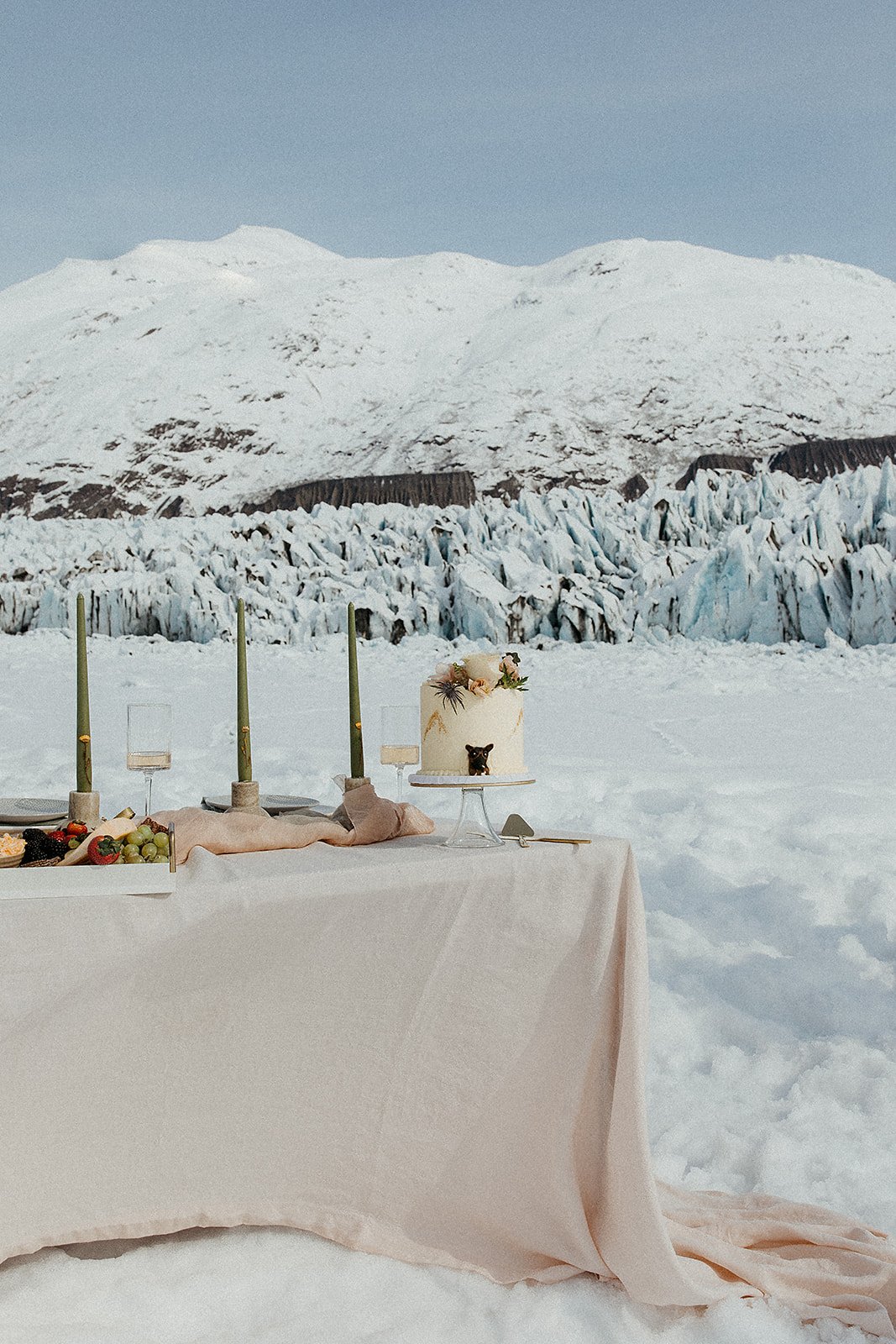 winter elopement