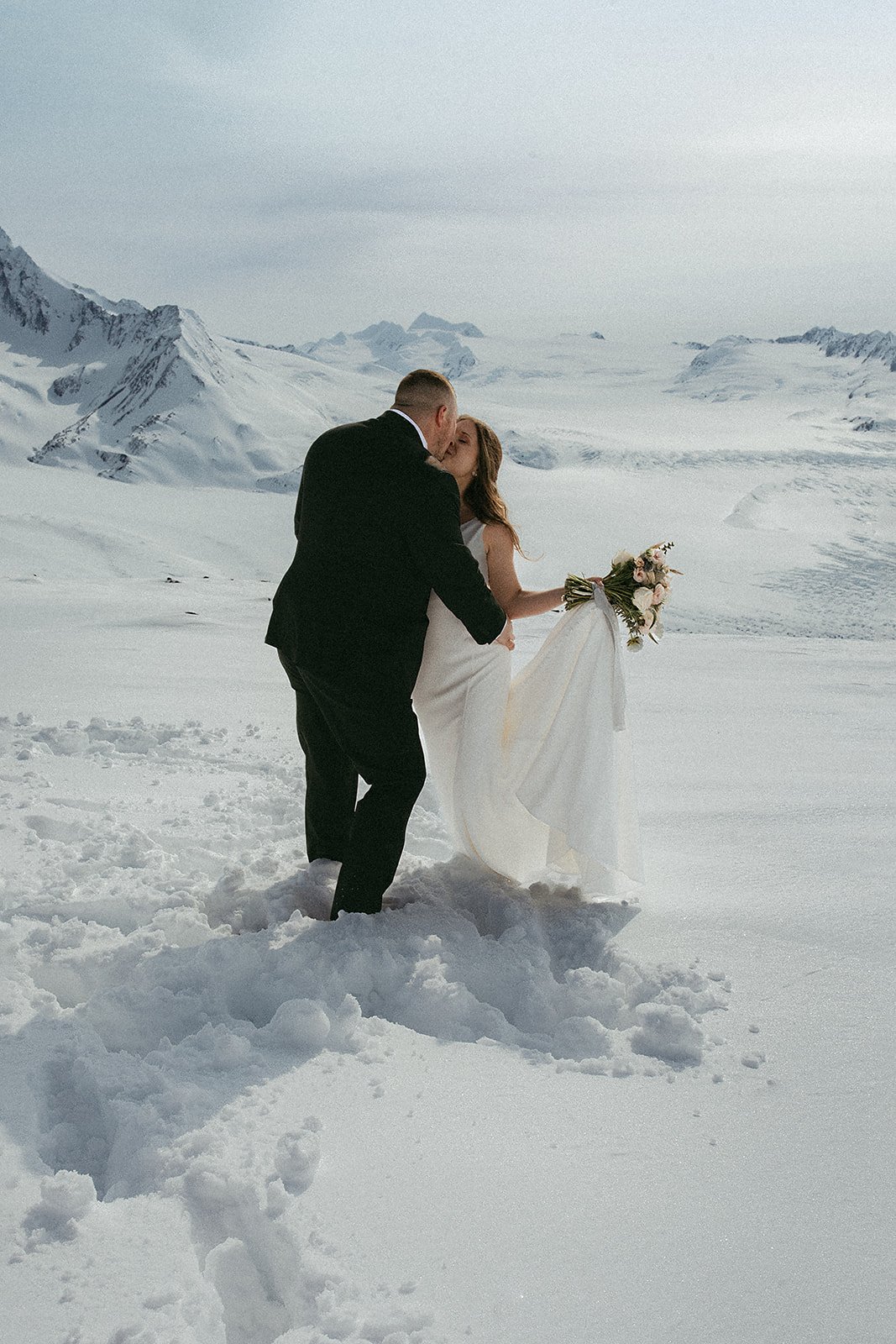 winter elopement