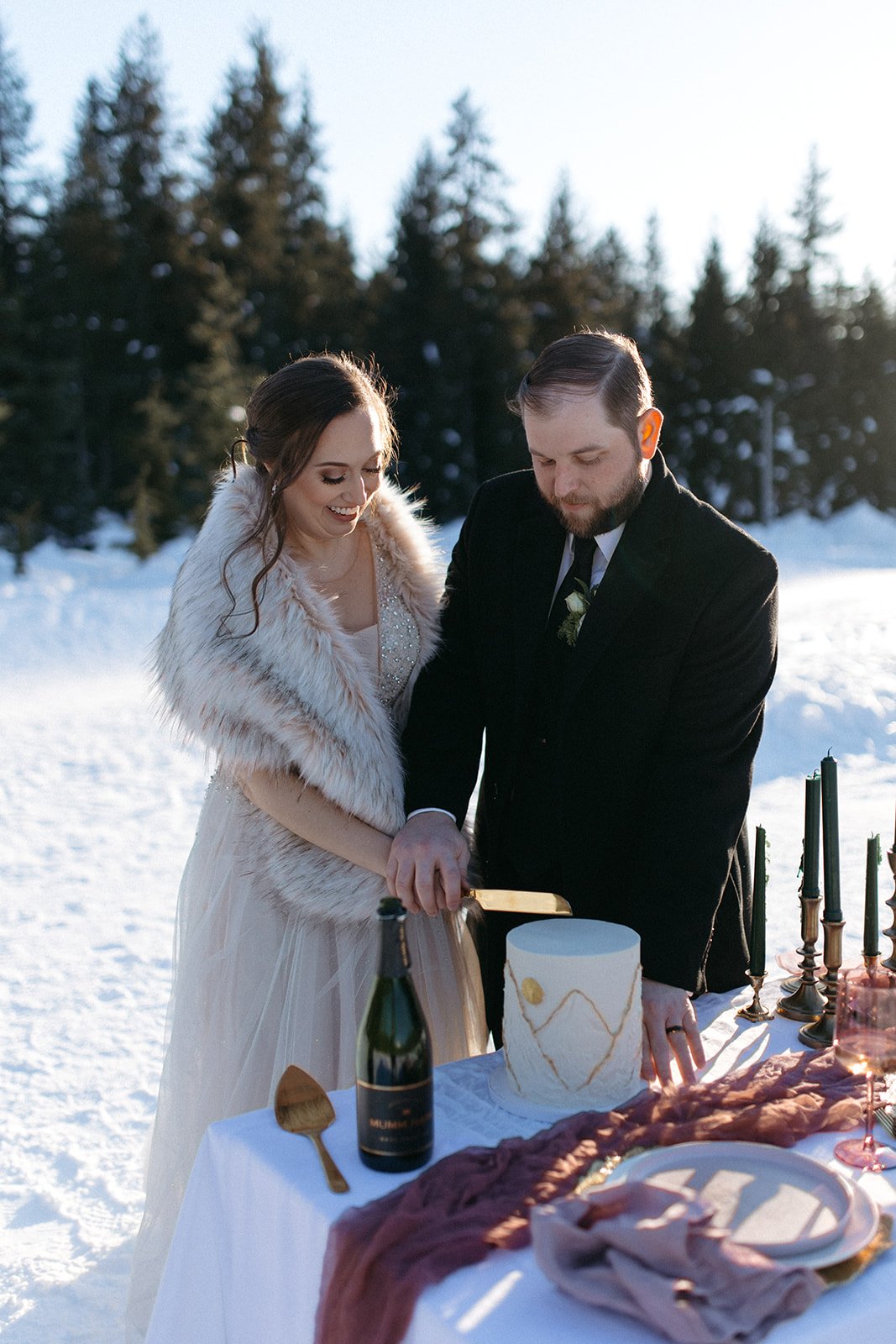 Winter Elopement 