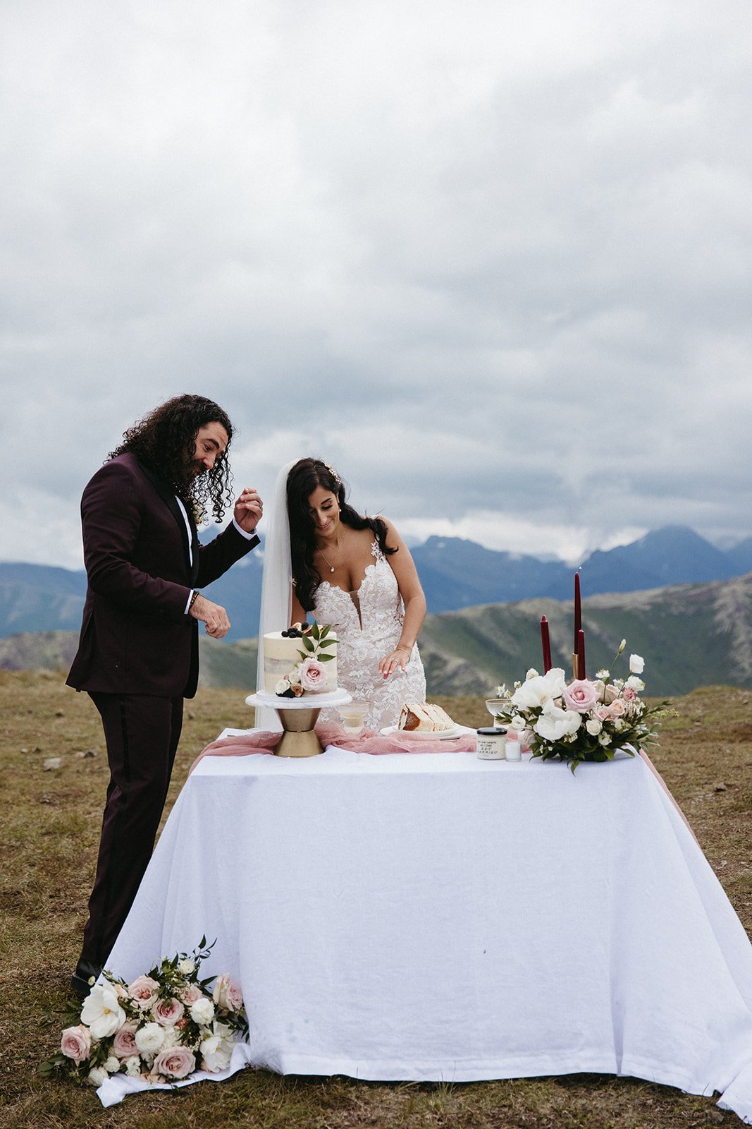 elope in the mountains