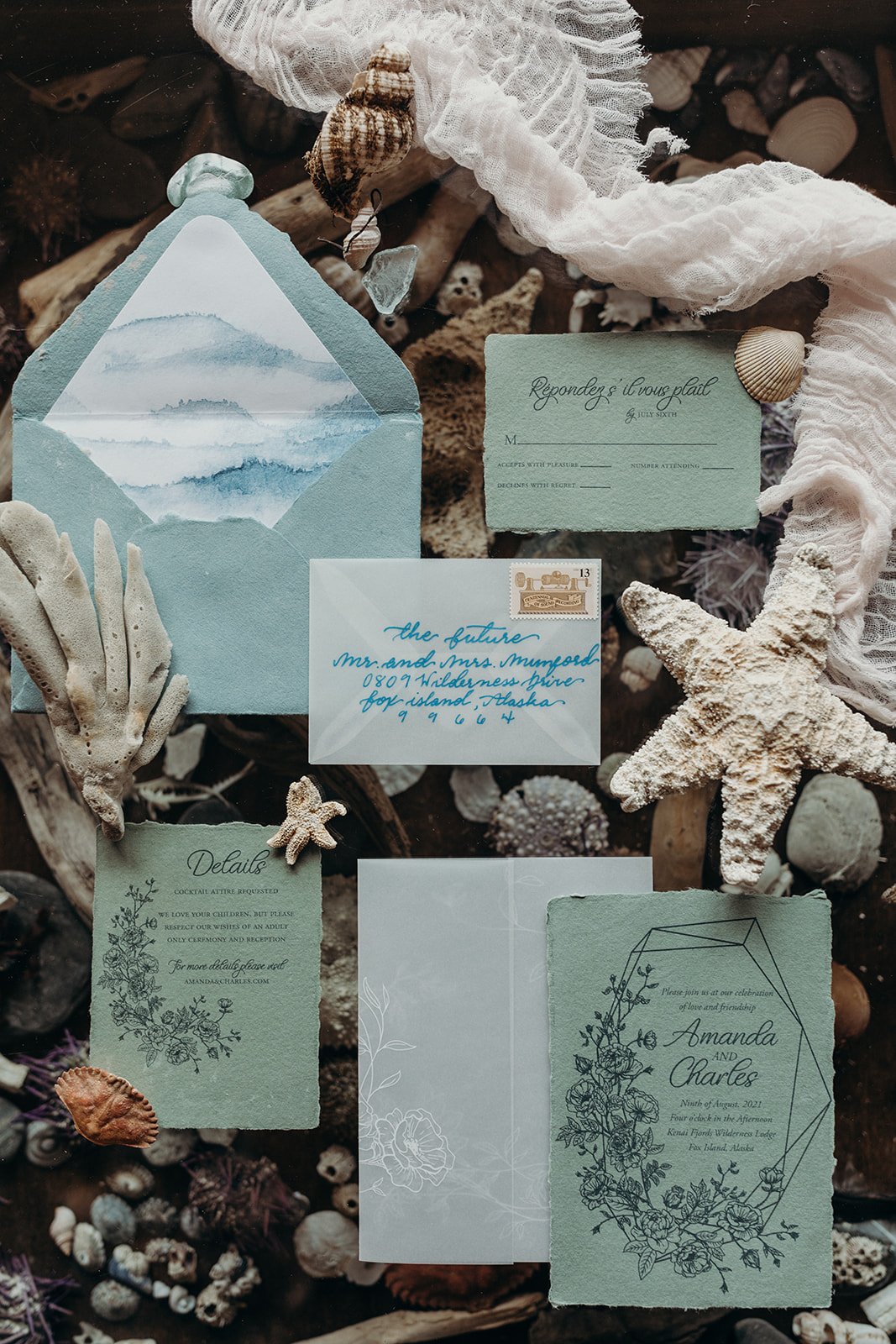 Alaska Wedding Details 