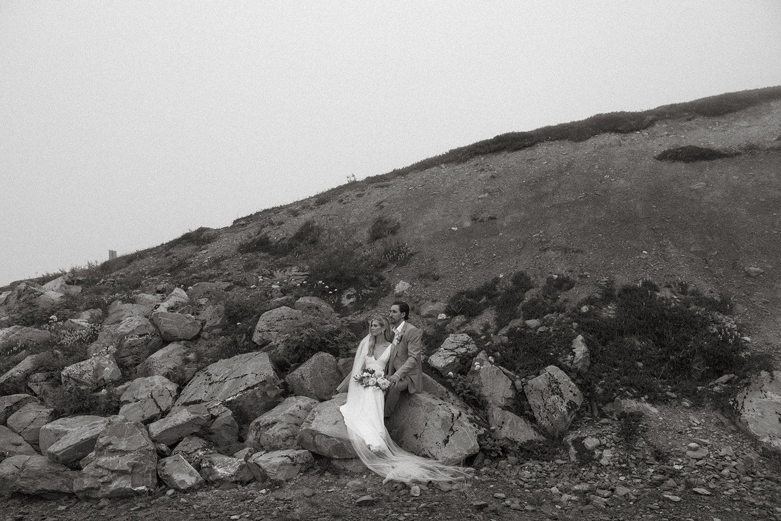 Alaska Elopement on the Mountain 